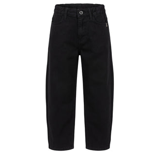 Patrizia Pepe Jeans Balloon In Denim Nero 7P0394/D0039-K103 Per Bambina