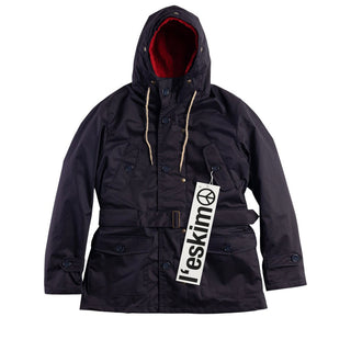 Equipe70 Parka blu modello Eskimo Mini EUO02