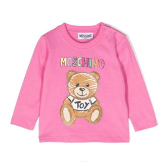 Moschino T-Shirt mit Rundhalsausschnitt und MYO00D-Aufdruck
