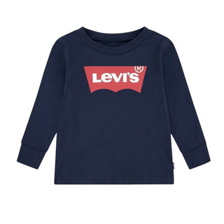 Levis T-shirt Blu A Maniche Lunghe 6E8646-C8D Per Neonato