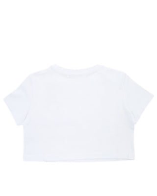 Patrizia Pepe T-shirt Cropped 7M0908/J061 Maniche Corte