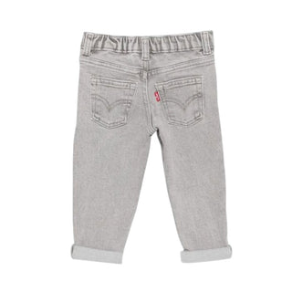 Levis Jeans Loose Fit In Denim Grigio 6EL347-LF7 Per Neonati